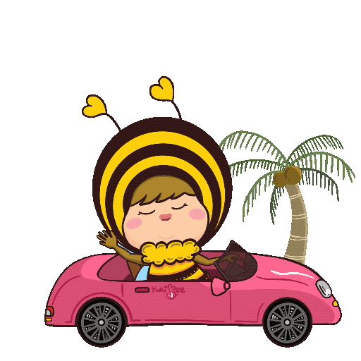 Summer Driving Sticker