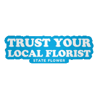 Florist Sticker by State Flower Cannabis