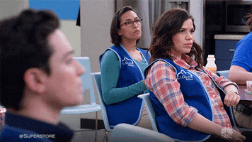 over it amy dubanowski GIF by Superstore