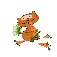 Babycarrot Sticker by CarrotMorkishka