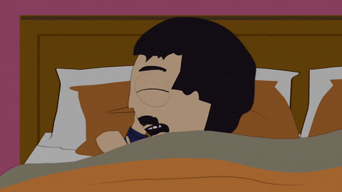 shocked wake up GIF by South Park 