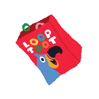 morning eat Sticker by nicole zaridze