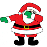SavetheStudent giphyupload santa dab dabbing GIF