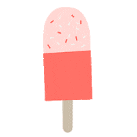 Melting Ice Cream Sticker by Meri Meri