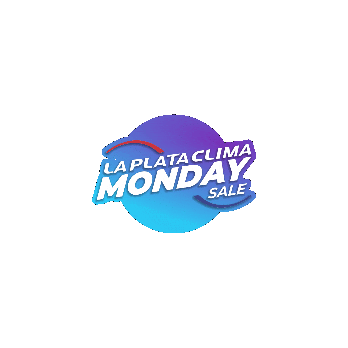 Monday Sticker by LaPlataClima