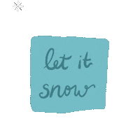 Happy Let It Snow Sticker by Demic