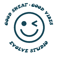 Good Vibes Wink Sticker by Evolve Studio