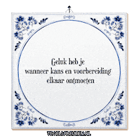 Moment Wijsheid Sticker by Tegelspreuken.nl