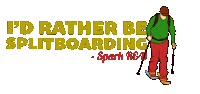 SparkRD snowboard spark snowboarding touring Sticker