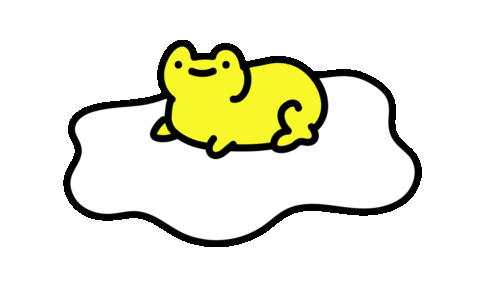 Sunny Side Up Food Sticker by TeaBag