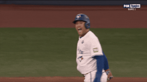 Excited Home Run GIF by MLB