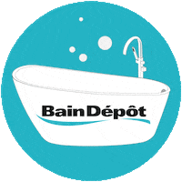baindepot bathtub tub bain bubblebath Sticker