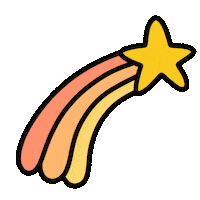 Shooting Star Sticker by Demic