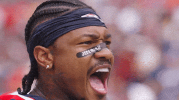 Yell Lets Go GIF by New England Patriots