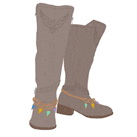 TrailmadeTradingCo jewelry trading boots eagle Sticker