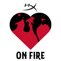 Heart Love GIF by HyperXAPAC