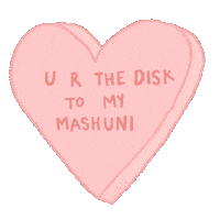 izznzz valentine disk izznzz vvarubali Sticker