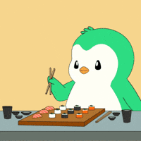 Hungry California Roll GIF by Abster