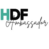 Ambassador Hdf Sticker by Heels Down Fitness