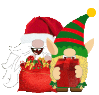 Santas Workshop Christmas Sticker