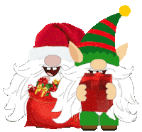 Santas Workshop Christmas Sticker