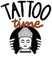 Tattoo Buddha Sticker by ArtBouquetlv