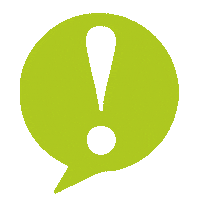 diveramkt exclamation icone sites divera Sticker