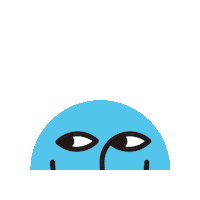 Smirking Sticker