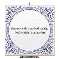 Humor Reflectie Sticker by Tegelspreuken.nl