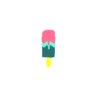 Ice Cream Summer Sticker by Bij Roos op de Thee