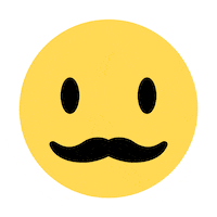 vicofoodbox blink italy italian mustache Sticker