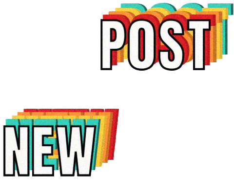 Post Check It Out Sticker