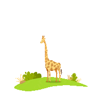 Wild Life Familia Sticker by Zoofari Centro de Conservación