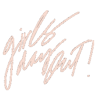 Girls Calligraphy Sticker