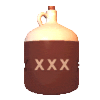 3D Bottle Sticker