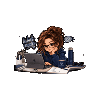 Work Working Sticker
