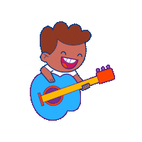 Musica Sticker by Escola Projeto Vida