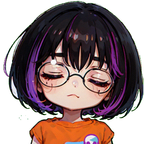 Trouble Komaru Sticker