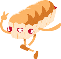 Bread Brioche Sticker by 85°C Bakery Cafe