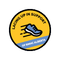 RMHCA rmhc rmhc alberta hustleforthehouseab ronald mcdonald house charities alberta Sticker