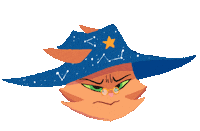 Crunchys_art wrynn magical mishaps astarius Sticker