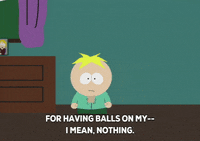 butters stotch GIF by South Park 