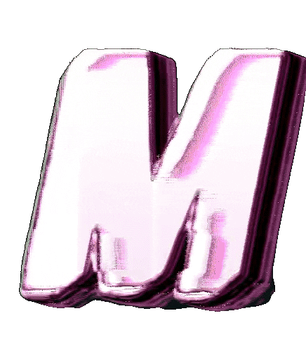 Glitch Alphabet Sticker by #BASILIO