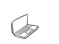 Laptop Service Sticker by SWM Magdeburg