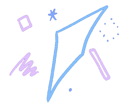 Star Sticker by haenaillust