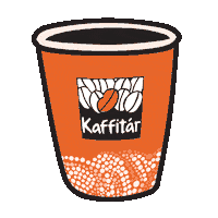 Coffee Cafe Sticker by Kaffitár
