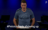 Peloton Dads showing up