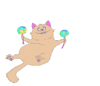 Cat Smile Sticker