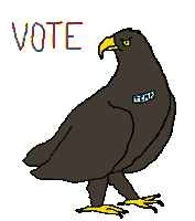 Original Character Vote Sticker by Angry Duck