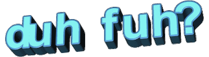 question 3d words Sticker by AnimatedText